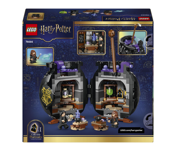 LEGO HARRY POTTER 76464 Kociołek: sekretna sala zajęć z eliksirów - 1473580 - zdjęcie 9